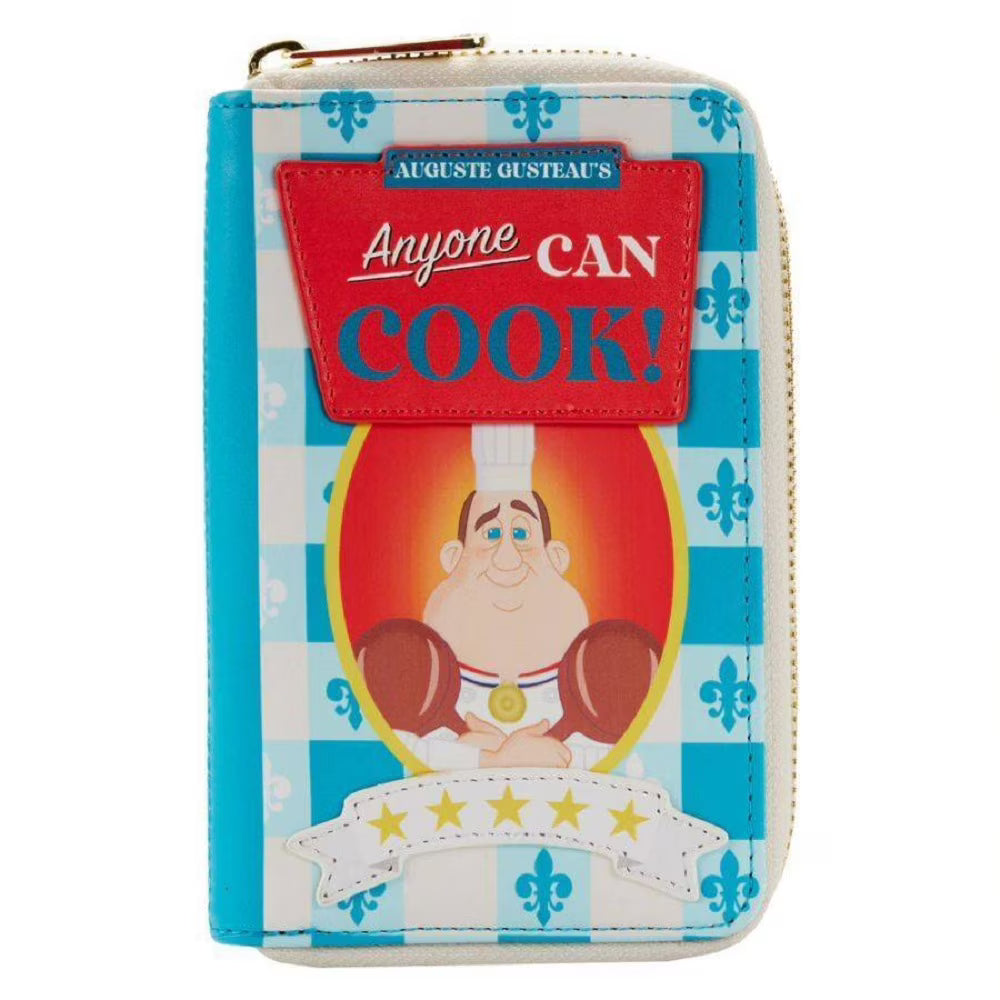 Disney Pixar Ratatouille Cook Book Zip Around Wallet B1419