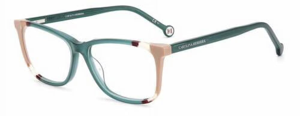 Rectangle Teal/Brown Eyeglasses N429