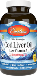 Cod Liver Oil 230 mg Omega-3s 300 Softgels H9460