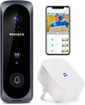 Wireless Video Doorbell Camera with Indoor Chime S363983