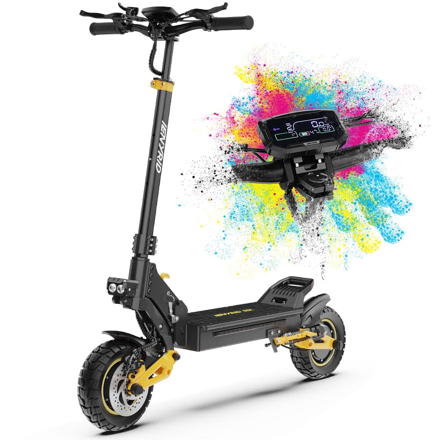 Electric Scooter with Seat 10" Off Road Pneumatic Tires I424