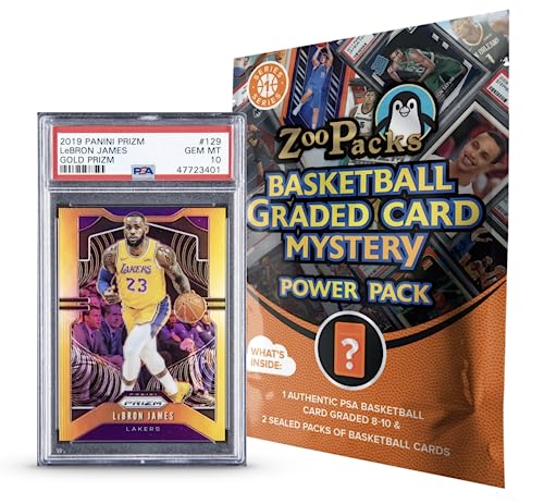 NBA Basketball PSA Graded Card Mystery Power Pack Y420542