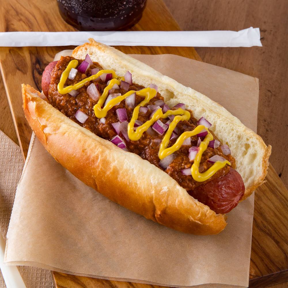 3 lb. Hot Dog Chili Sauce - 4/Case Q3821