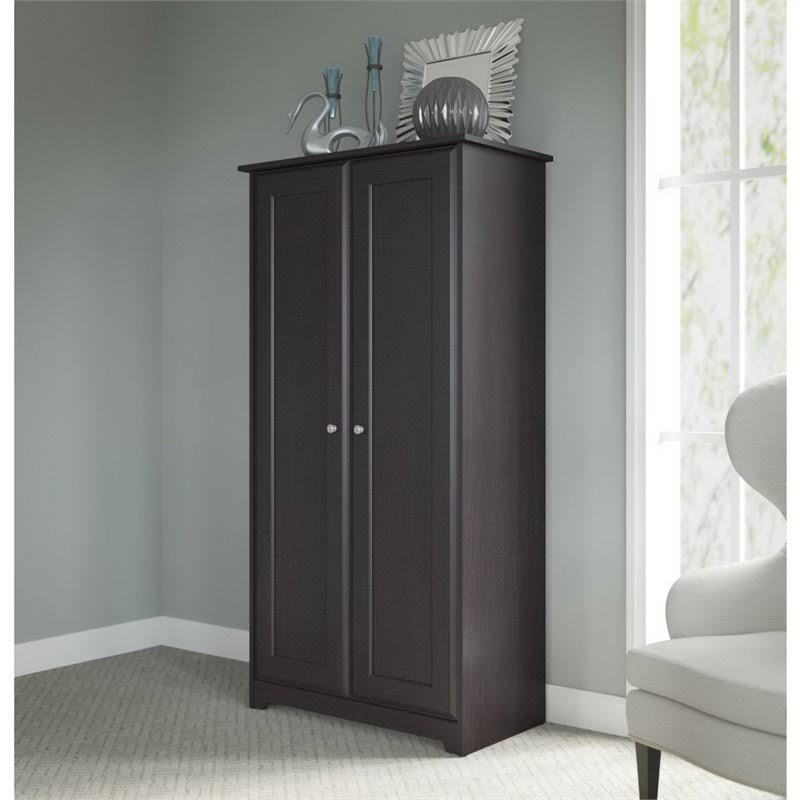 2 Door Storage Cabinet in Espresso Oak Q223542