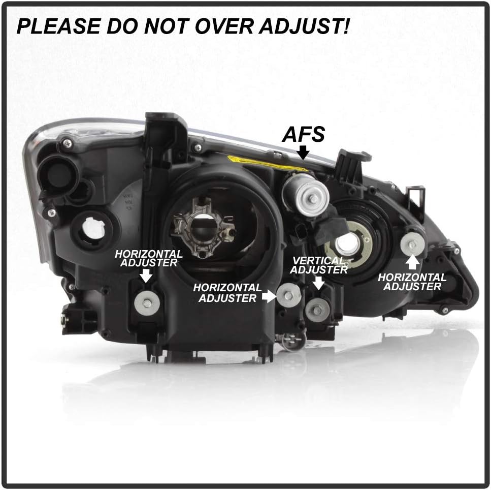 For 2010 2011 2012 Lexus ES350 Headlights Headlamps Driver & Passenger Side I406