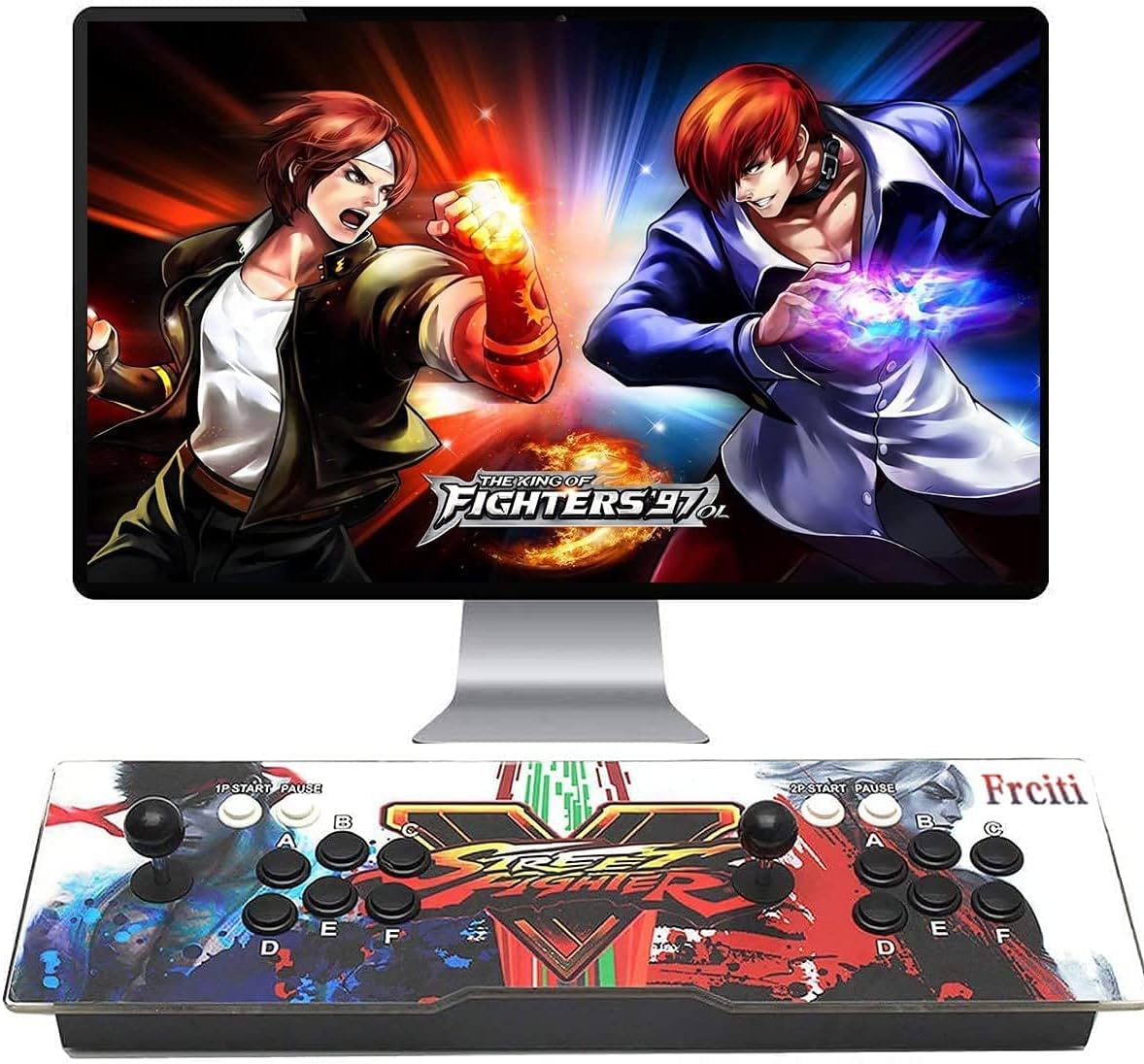 Arcade Game Console with 4200 Games, WiFi, 3D Games, 1280x720 Full HD, 4 Players D677