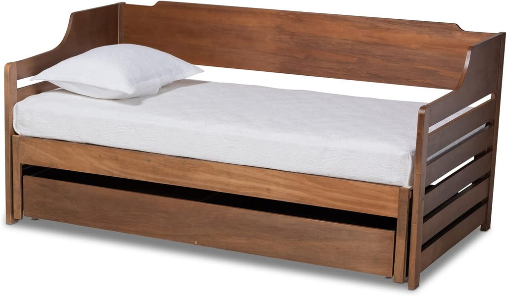 Walnut Expandable Twin Size to King Size Daybed L81997