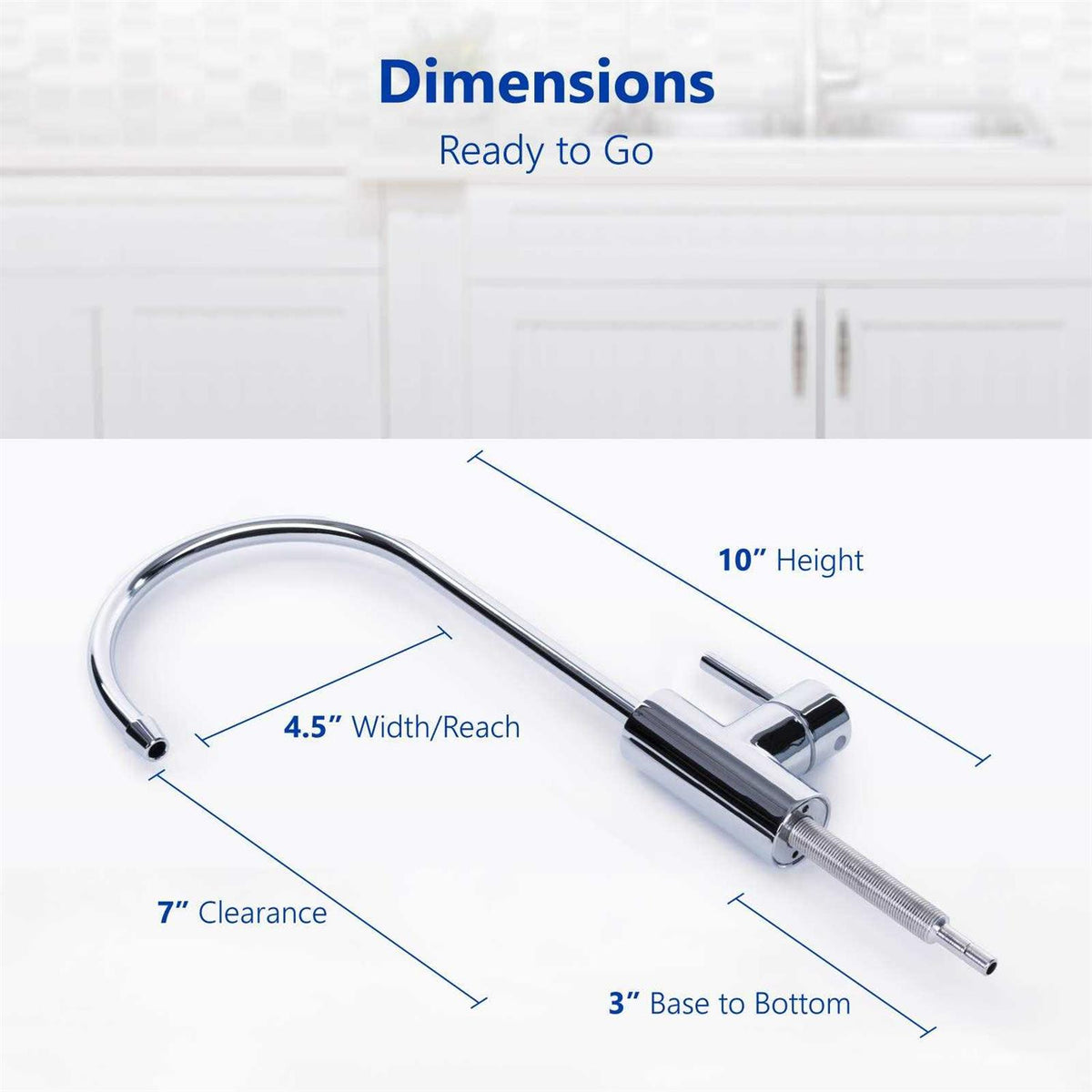 Chrome Water Filter Faucet I610