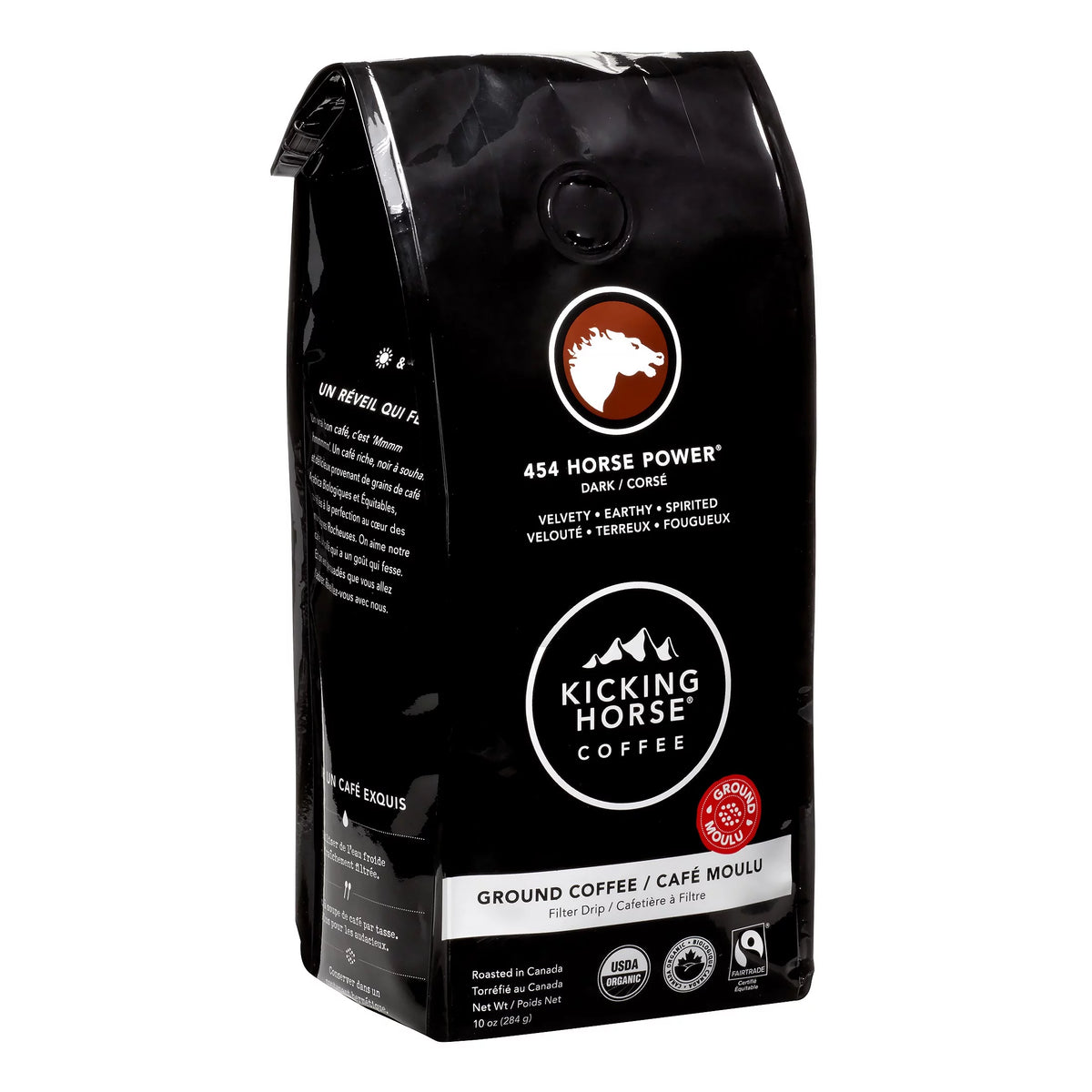 Dark Roast Ground Coffee, 10 oz L22449