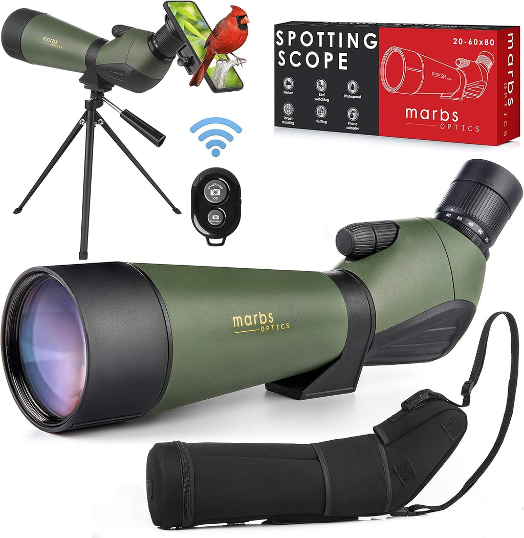 20-60x80 Spotting Scope with Tripod N345036