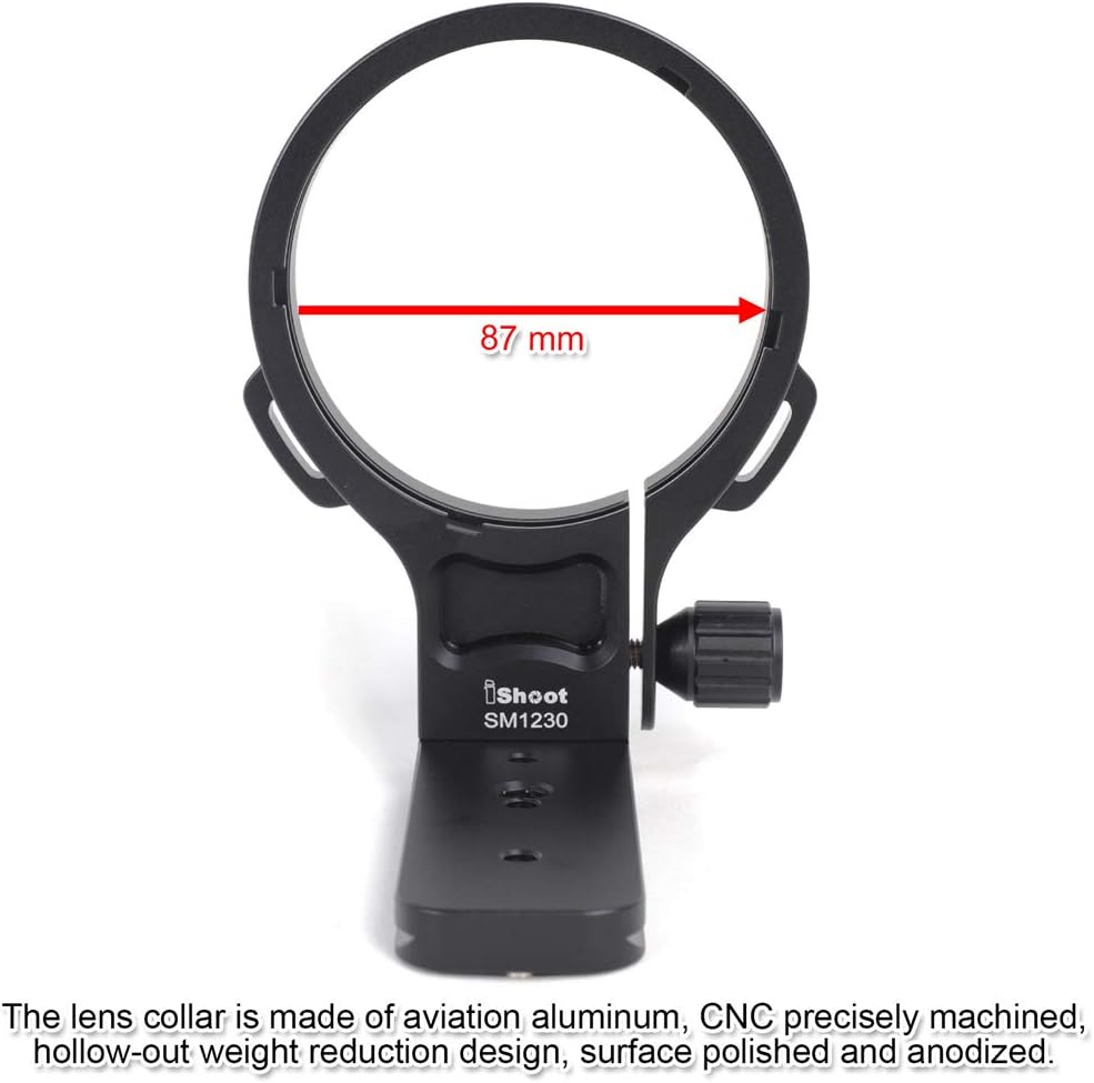 CNC Machined Lens Collar Tripod Mount Ring J854
