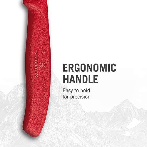 Red Set of 6 Swiss Classic Knife Set H3628