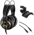 Semi-Open Stereo Headphones with Headphone Holder and Extension Cable I429