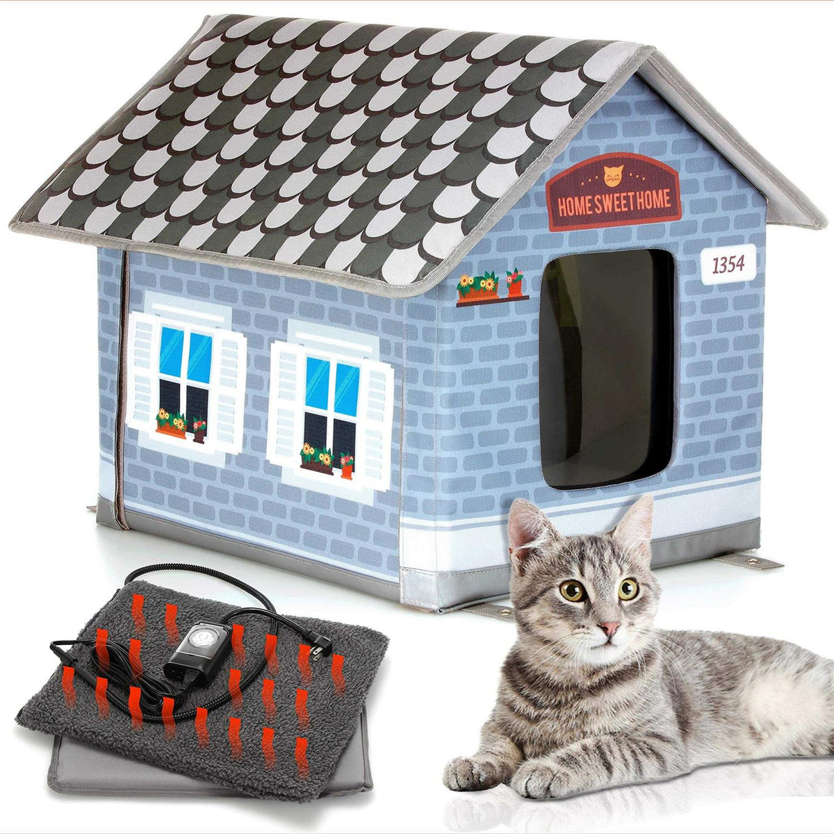 Heated Cat Houses O614246