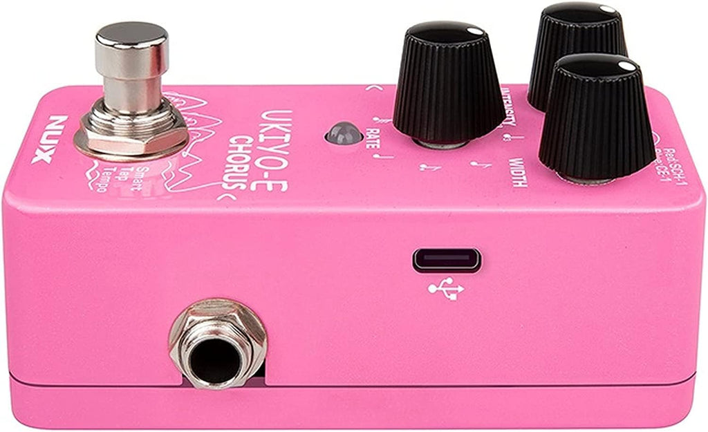 Mini Chorus Guitar Effects Pedal Bundle with Tuner P7019