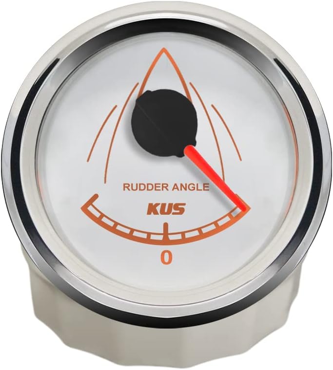 Rudder Angle Indicator Gauge 0-190ohm Signal with Rudder Sensor 52mm A545146