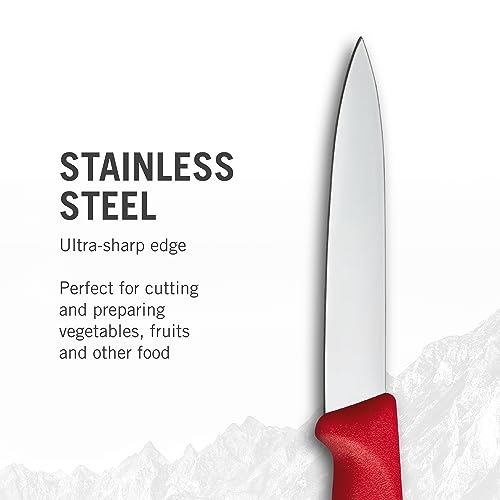 Red Set of 6 Swiss Classic Knife Set H3628