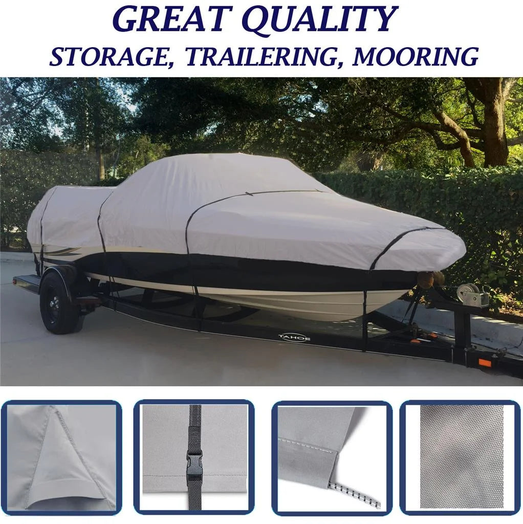 Boat Cover for Polar Kraft Kodiak V 170 FS I60138
