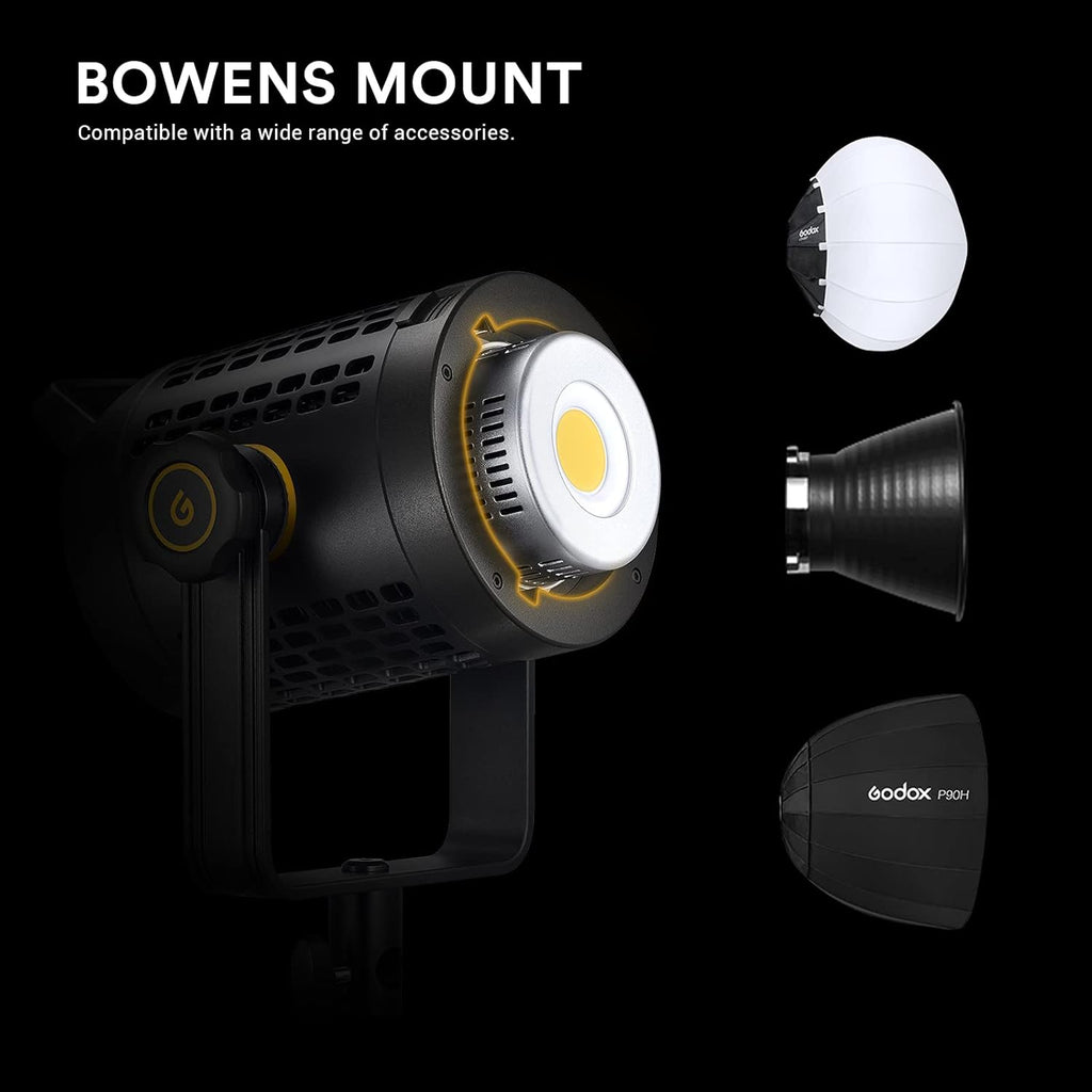 60W LED Video Light, Daylight Balance, CRI ≥96 TLCI ≥97, Super Quiet Mode Q248312