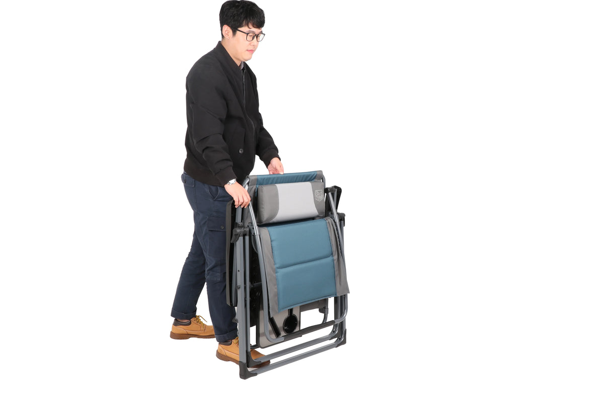 Blue Polyester Zero-Gravity Chair T25650