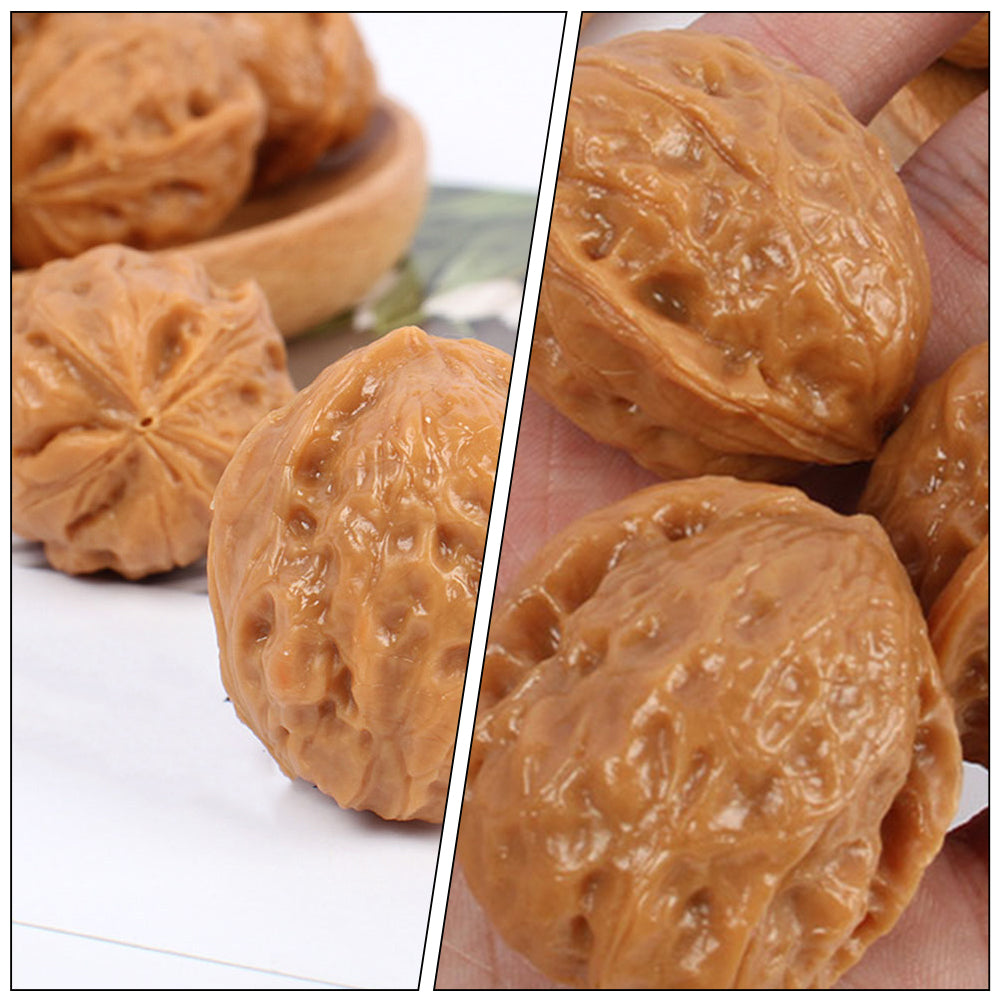 10 Pcs Dollhouse Miniature Food Play Empty Cup Water Model Accessories Walnuts L367