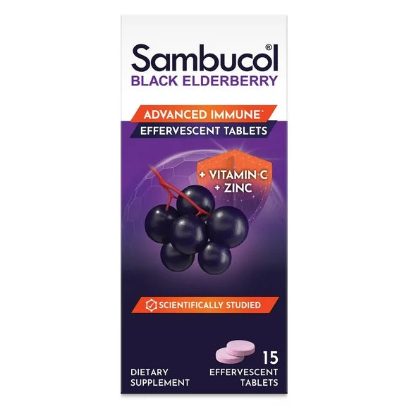 Black Elderberry Effervescent Tablets L3035