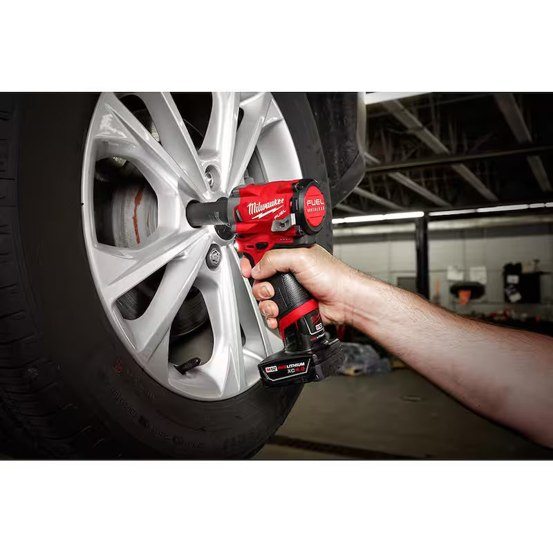 12V Lithium-Ion Brushless Cordless 3/8 in. Impact Wrench Kit M5503