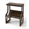 Wood Book Table in Dark Brown D914793