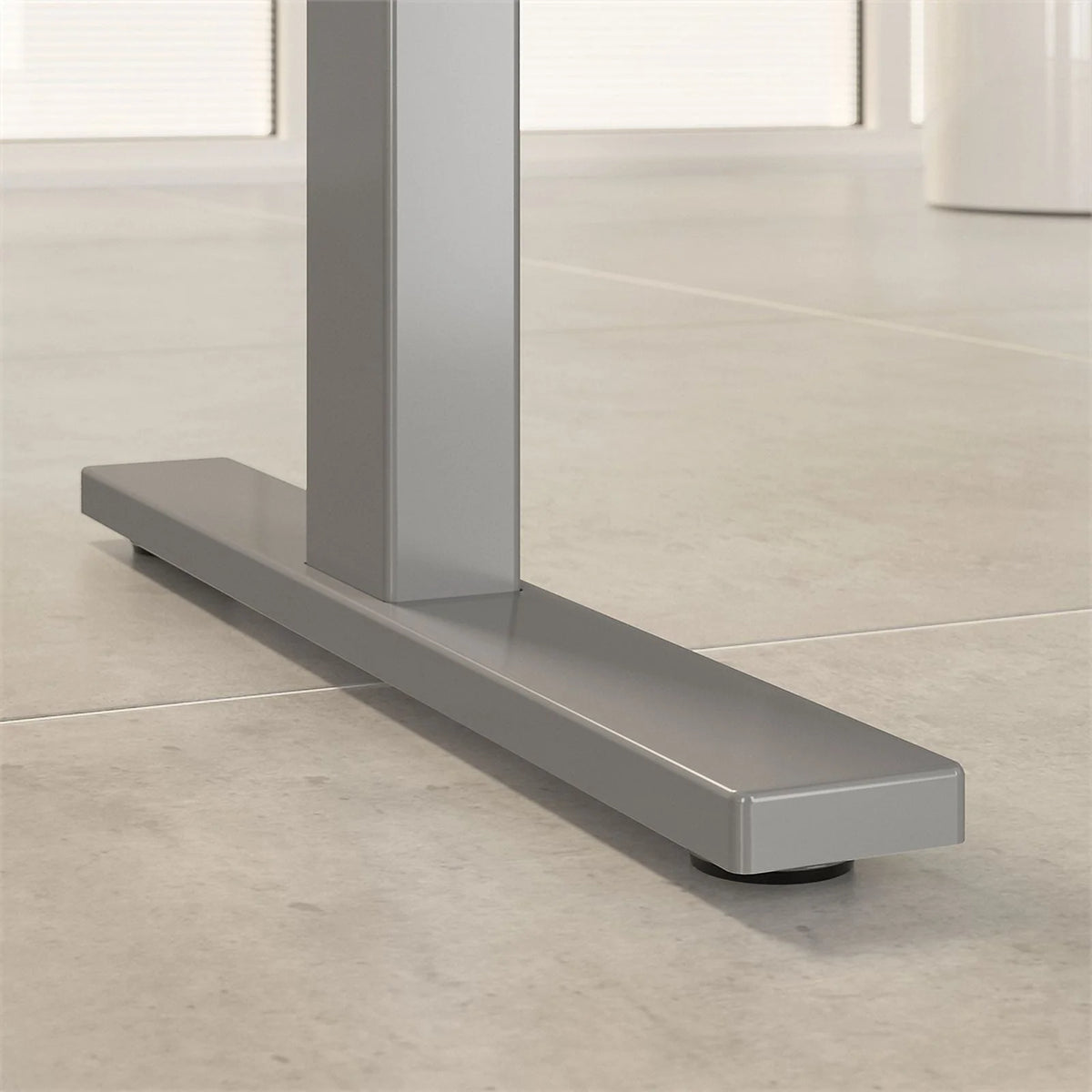 Height Adjustable Desk with Storage in Gray Y4428
