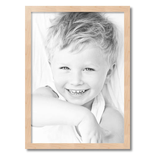 20x28 Inch Hard Maple Picture Frame with Plexi Glass X121