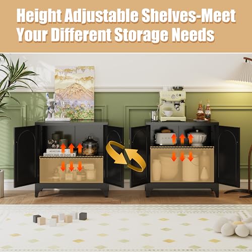 75" Tall White Metal Storage Cabinet with 4 Shelves I951