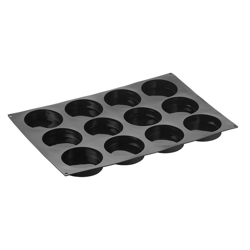 Silicone Mold Insert, 120mm Diam. x 30mm H, 12 Cavities Z7654