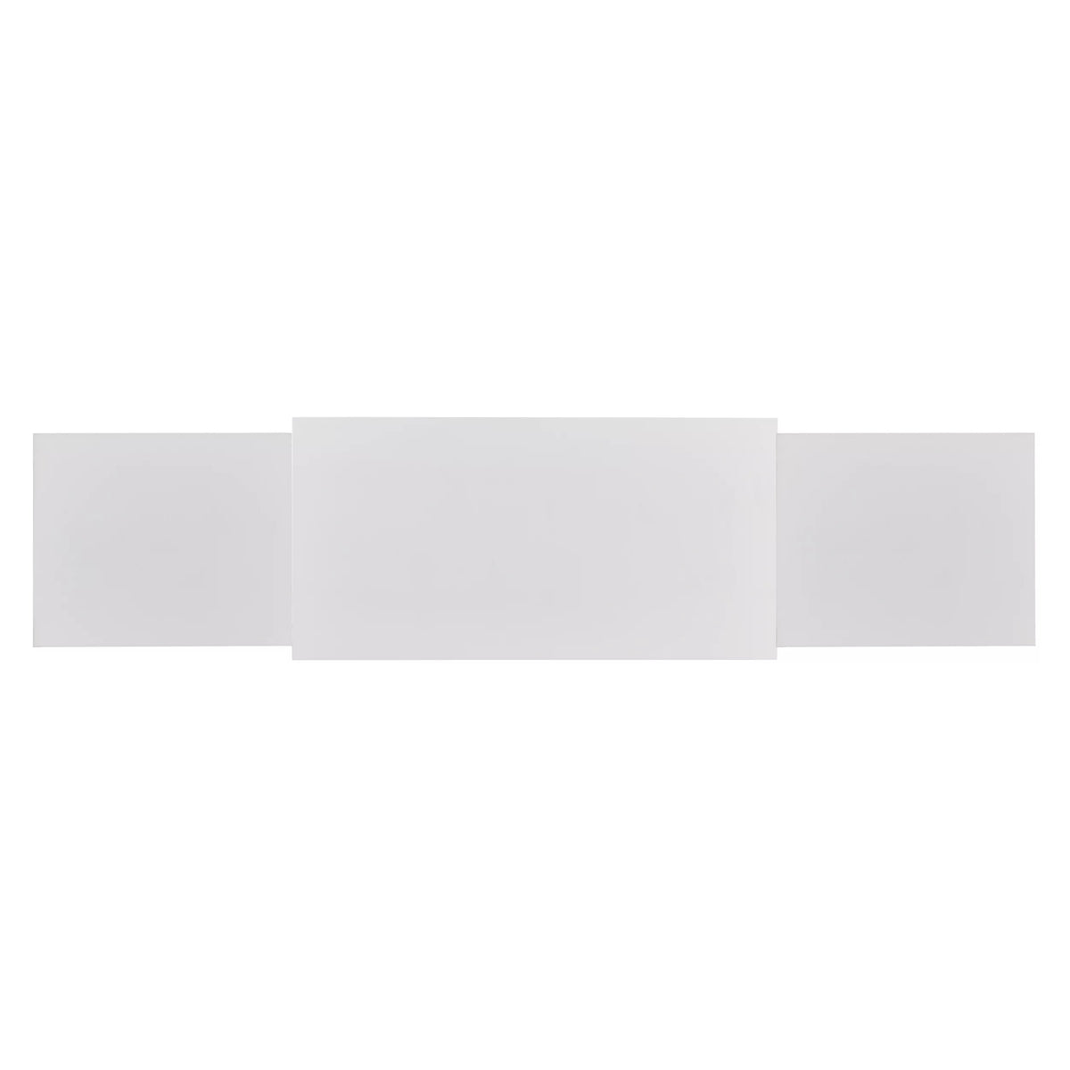 White Electric Fireplace with Bookcases C8345
