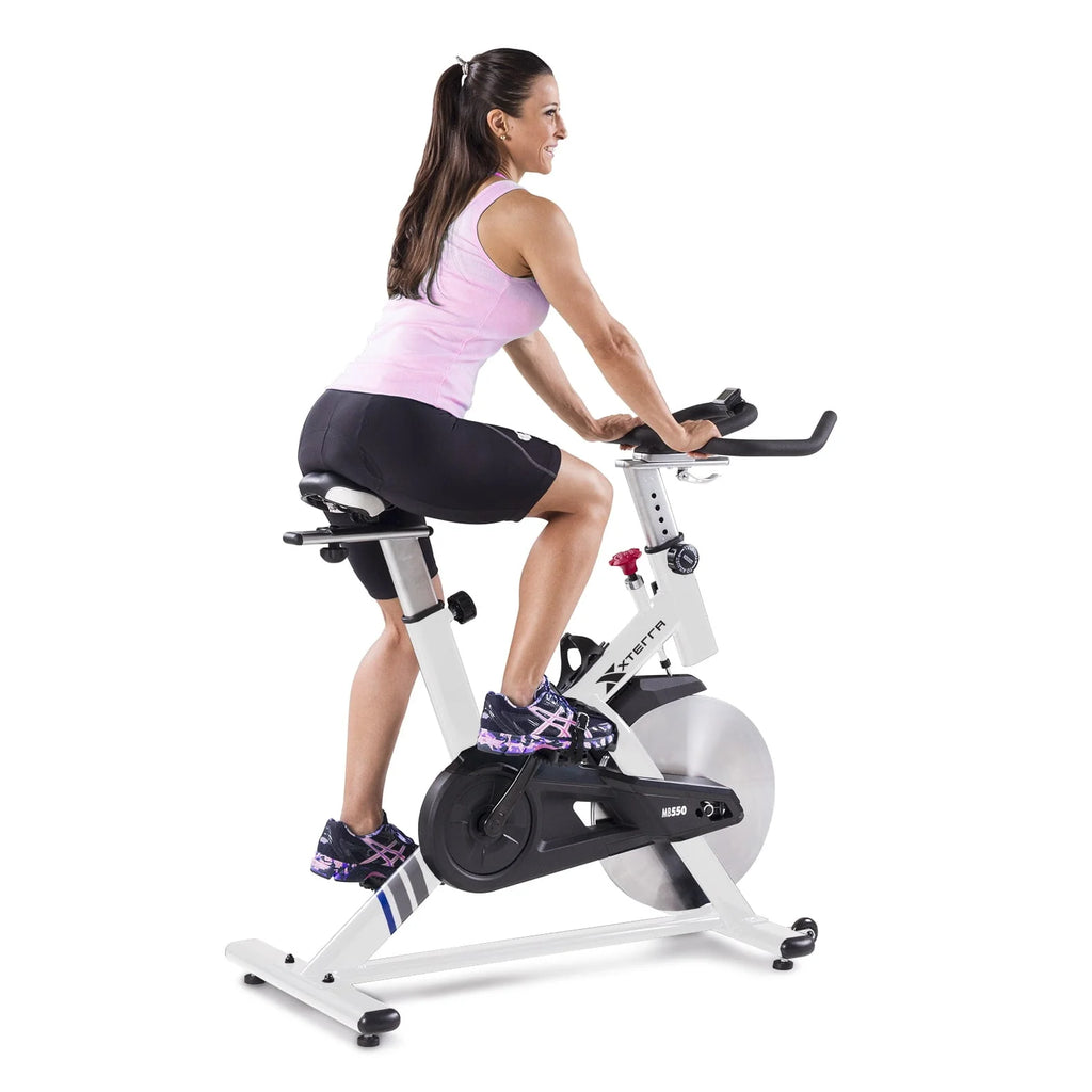 Indoor Cycling Exercise Bike with 48.5 lb Flywheel I846