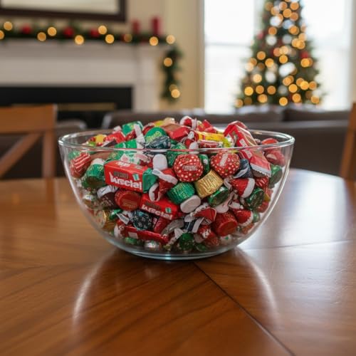Assorted Christmas Chocolate Variety Pack 5lb Bulk Individually Wrapped C84198