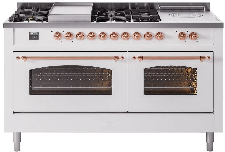 White Dual Fuel Propane Gas Range I177335