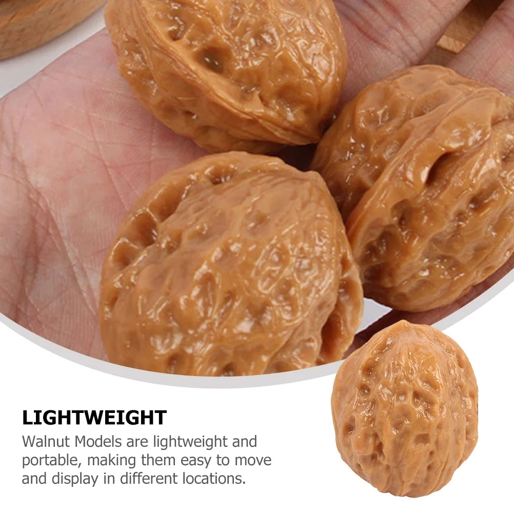 10 Pcs Dollhouse Miniature Food Play Empty Cup Water Model Accessories Walnuts L367