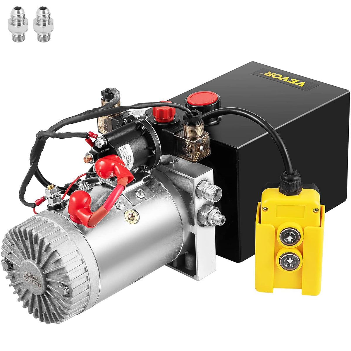 12V/DC Hydraulic Pump Single Acting Solenoid Operation Supply Unit with Remote Controller Power Unit Y918623
