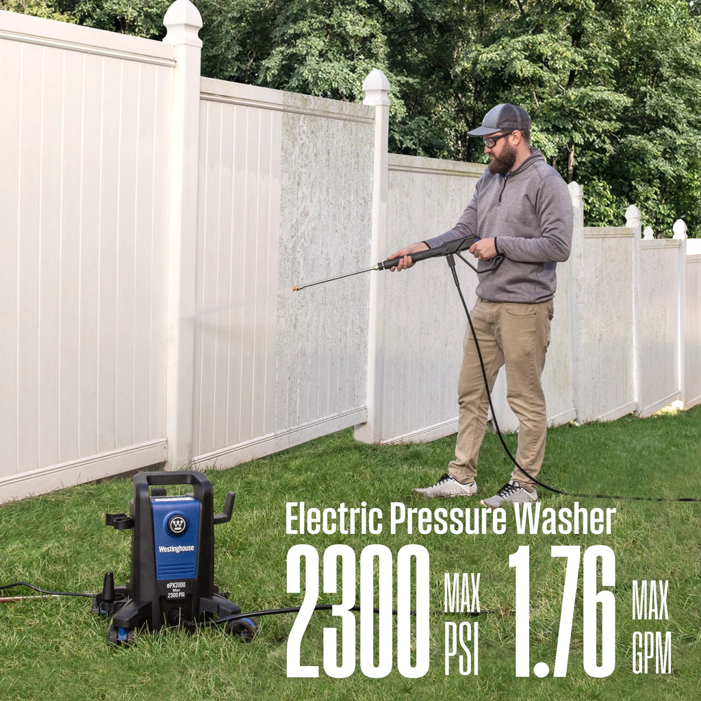 Electric Pressure Washer 2500-PSI 1.76-GPM 5 Nozzles S245