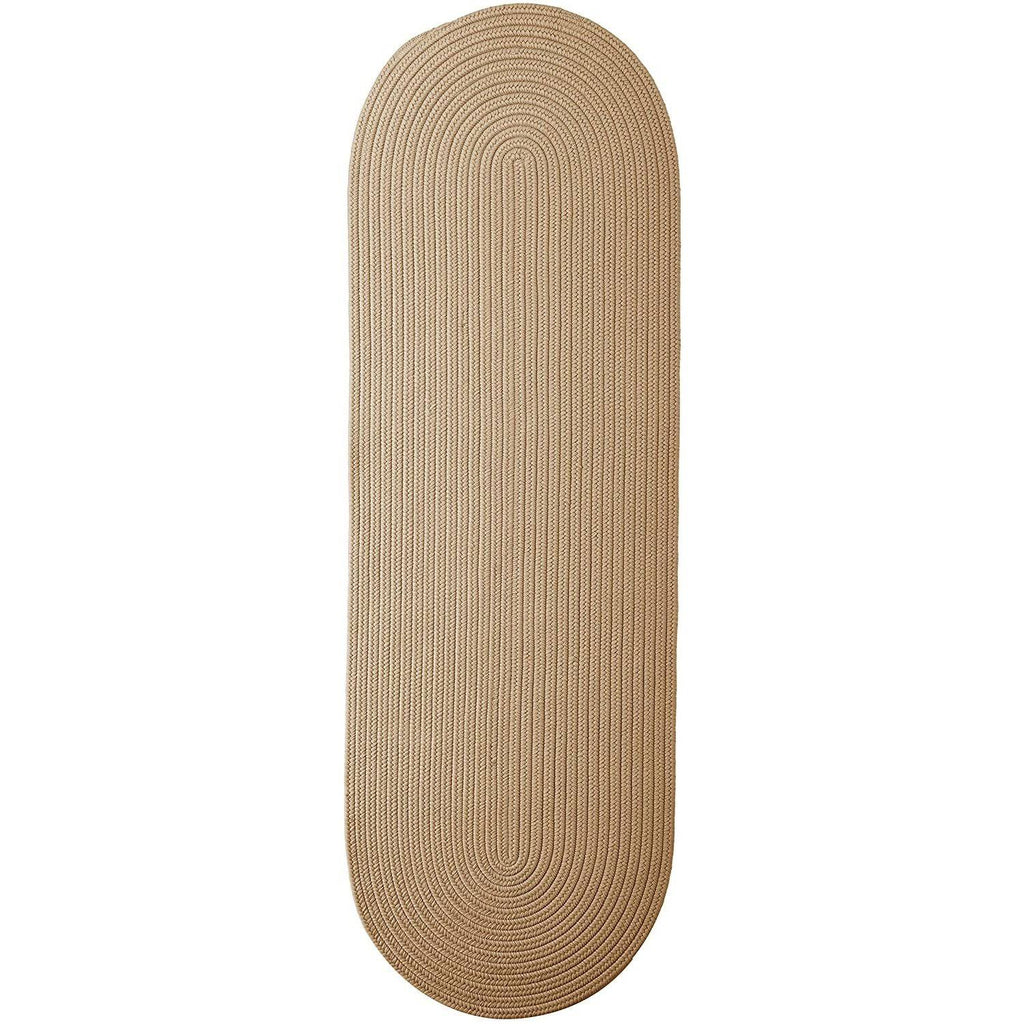Cuban Sand 3' Round Braided Rug Q84539