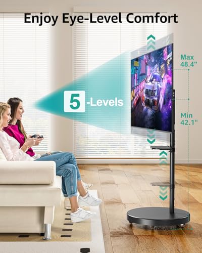 Rolling TV Stand for 26-65 inch Screens up to 77 lbs P244458