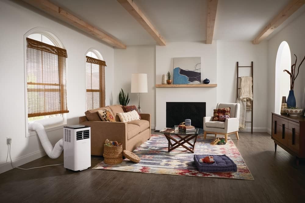 Portable Room Air Conditioner, 8,000 BTU, White N4417