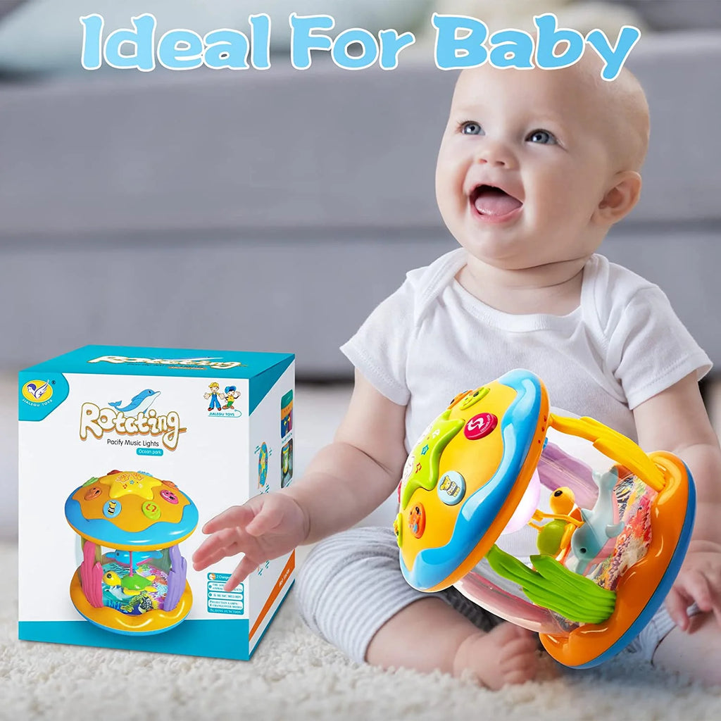 Musical Ocean Rotating Light Up Baby Toys M104