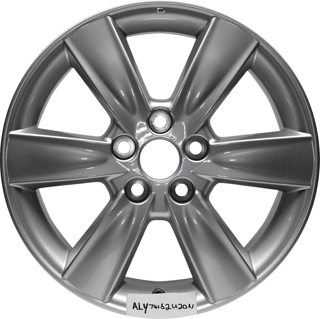 17 Inch Aluminum Alloy Wheel Rim 6 Spokes O19102