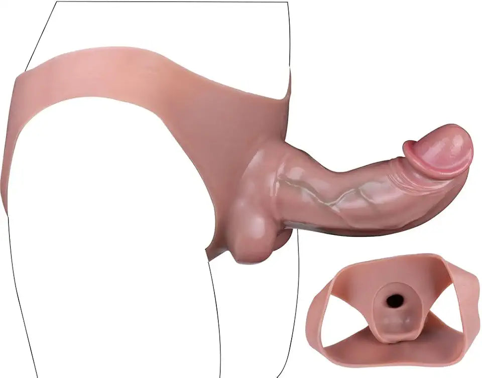 Liquid Silicone Wearable Strap On Dildo Y431