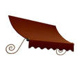 Terra Cotta Red Window Awning O235