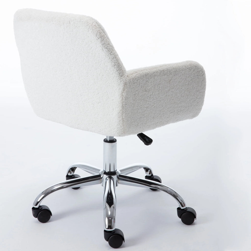 Ivory Sherpa Office Chair O296811