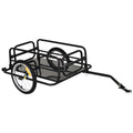 Foldable Bike Cargo Trailer with Hitch Z336