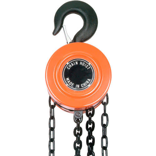 Manual Chain Hoist, 20 ft Lift, 4,000 lb. Capacity I49673