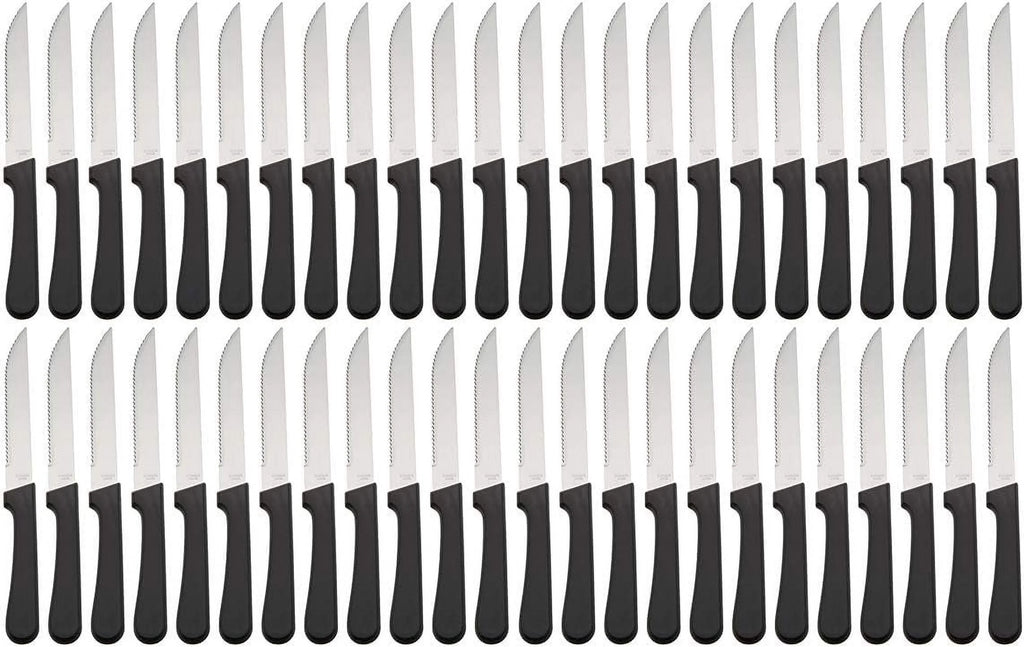 5-Inch Stainless Steel Serrated-Edge Steak Knives D527